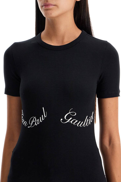 JEAN PAUL GAULTIER logo printed t-shirt