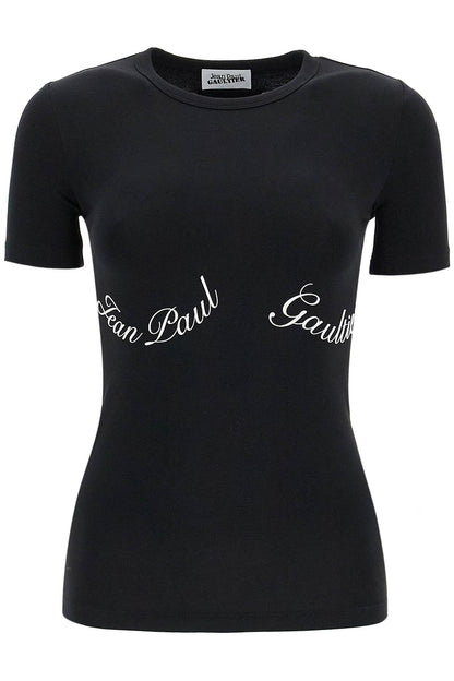 JEAN PAUL GAULTIER logo printed t-shirt