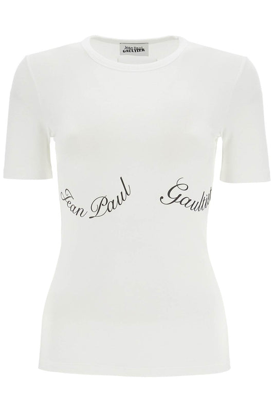 JEAN PAUL GAULTIER logo printed t-shirt