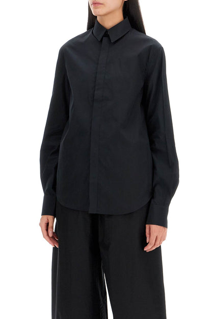 Wardrobe.Nyc flared cotton shirt for women