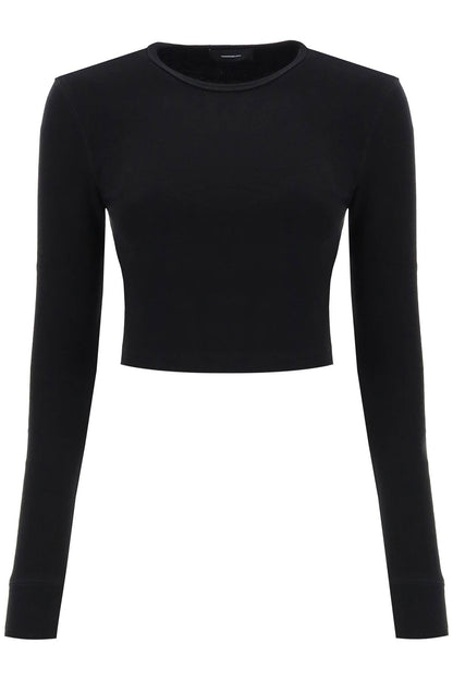 Wardrobe.Nyc hb long-sleeved cropped t-shirt