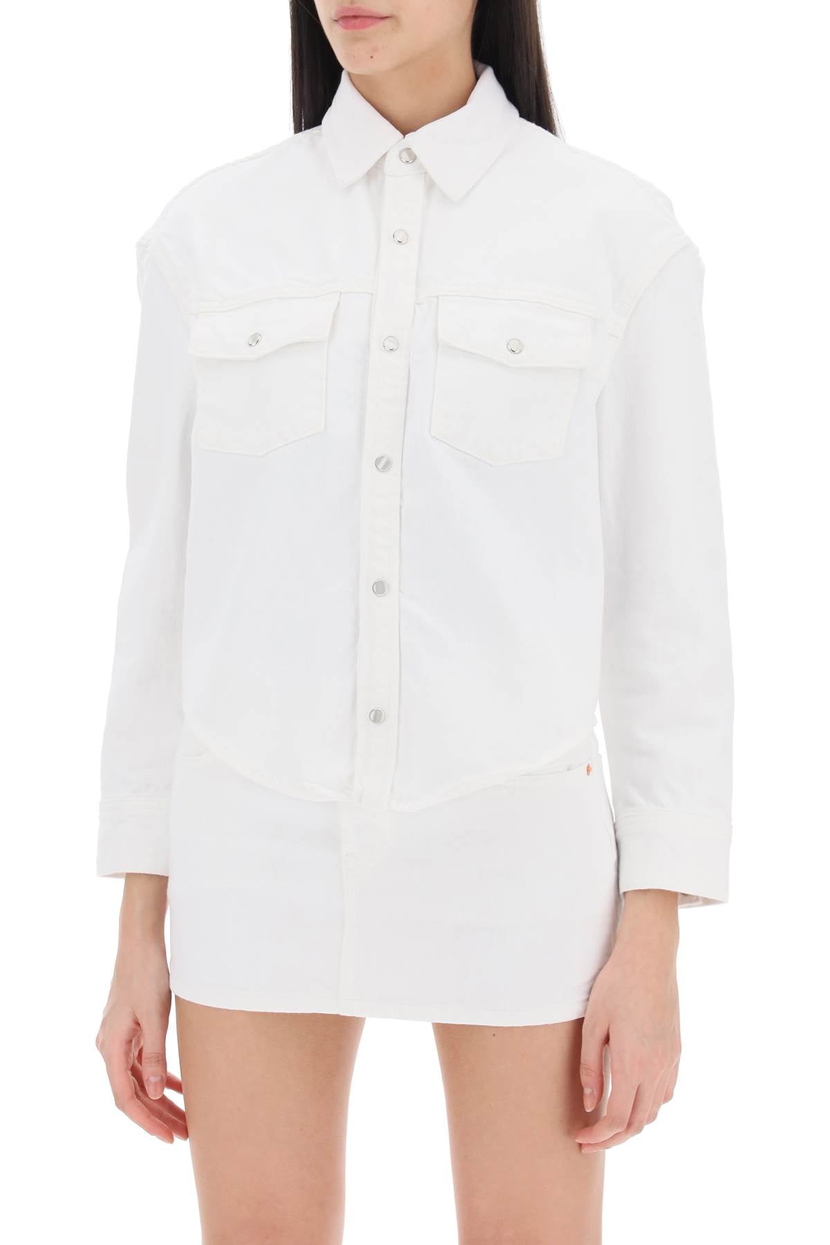 Wardrobe.Nyc boxy denim overshirt