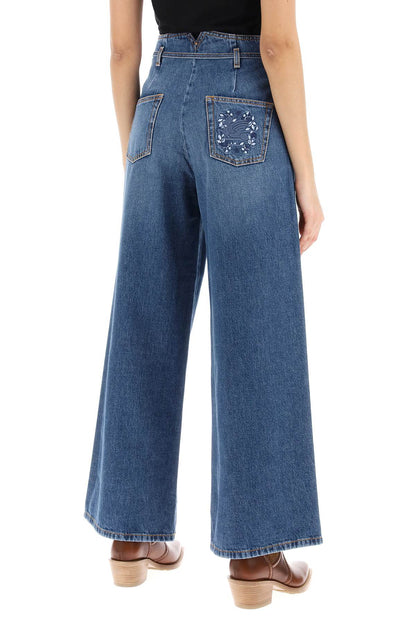 Etro wide leg jeans