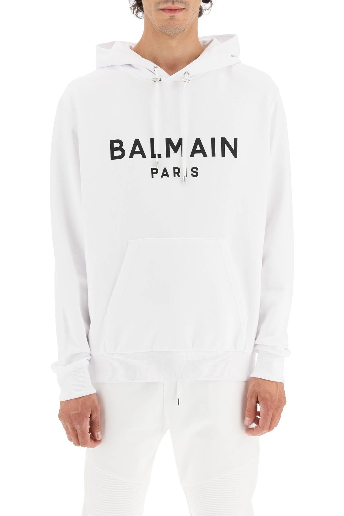 Balmain logo hoodie