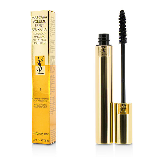 YVES SAINT LAURENT - Mascara Volume Effet Faux Cils (Luxurious Mascara) - # 01 High Density Black  --7.5ml/0.2oz