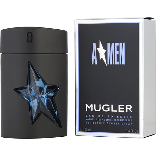 ANGEL - EDT SPRAY RUBBER BOTTLE REFILLABLE 3.4 OZ