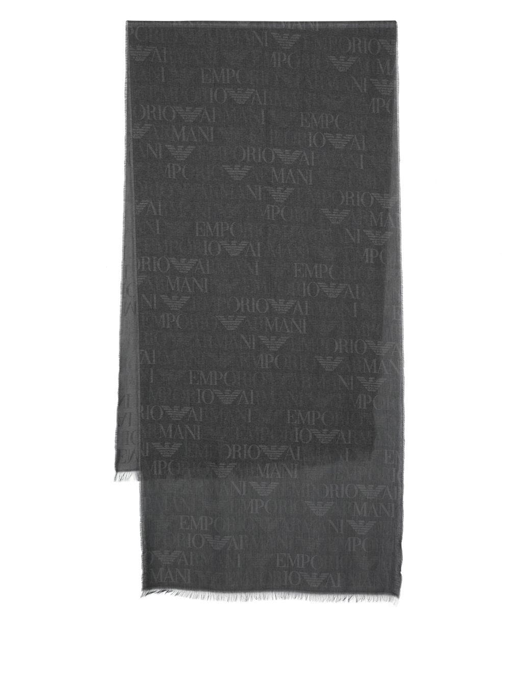 Emporio Armani Scarfs Grey