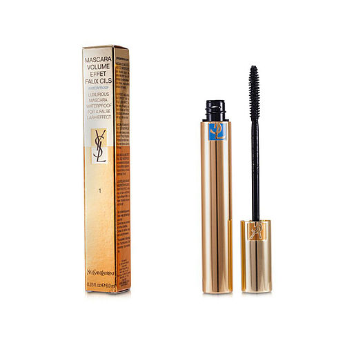 YVES SAINT LAURENT - Mascara Volume Effet Faux Cils Waterproof - # 1 Charcoal Black  --6.9ml/0.23oz