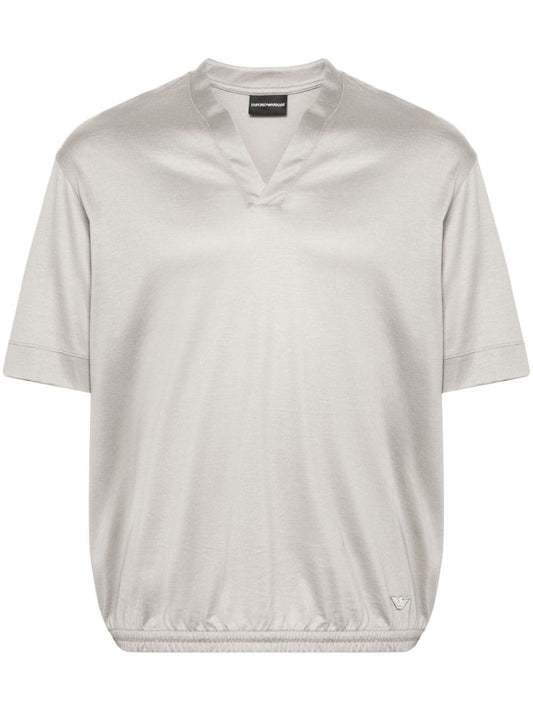 Emporio Armani T Shirts And Polos Grey