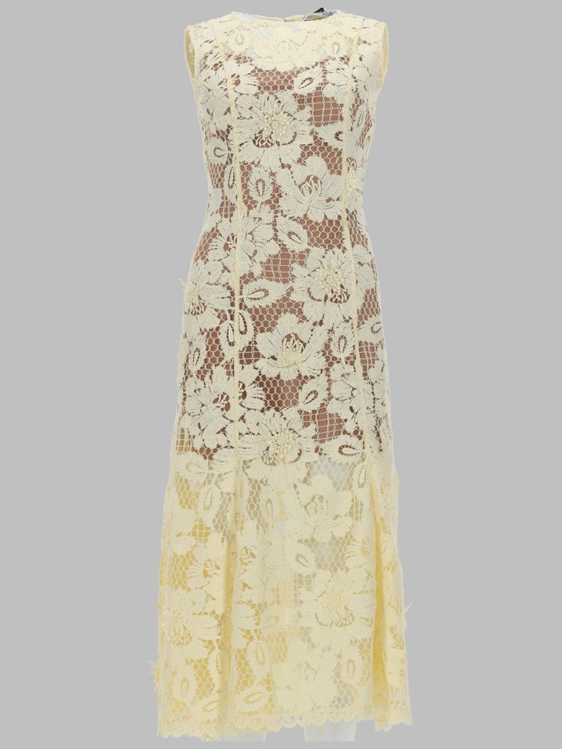 ABITO MIDI A FIORI CROCHET