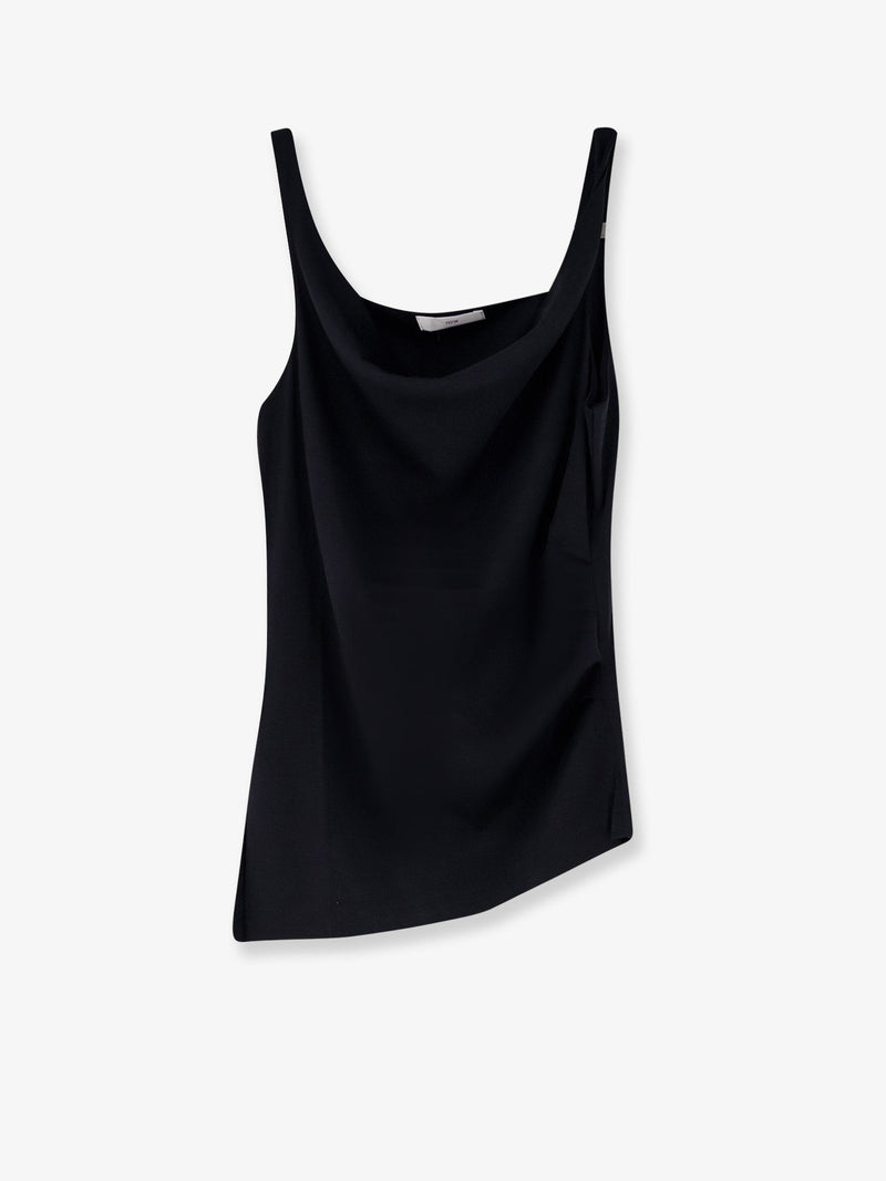 Air twisted cotton and modal top