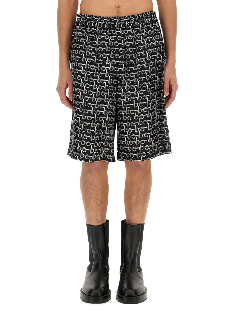 ALL OVER PRINT BERMUDA SHORTS
