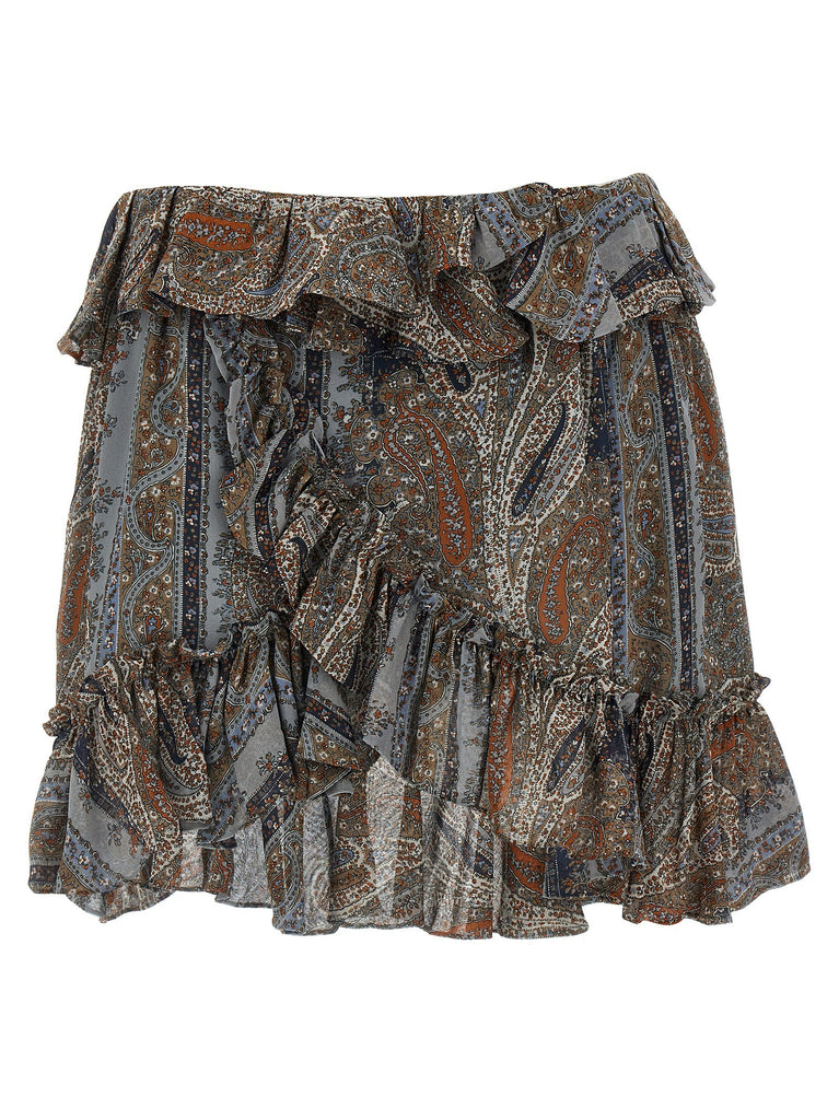 All over print skirt