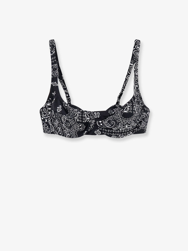 Amira nylon bikini top