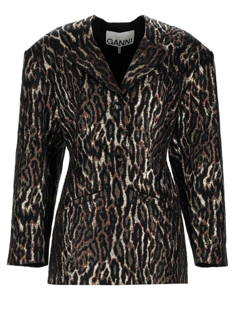 ANIMAL PRINT BLAZER