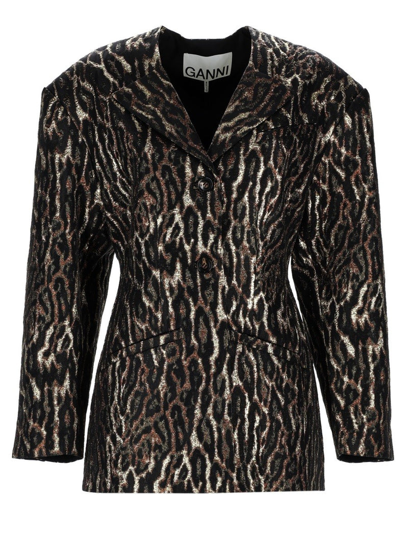 ANIMAL PRINT BLAZER