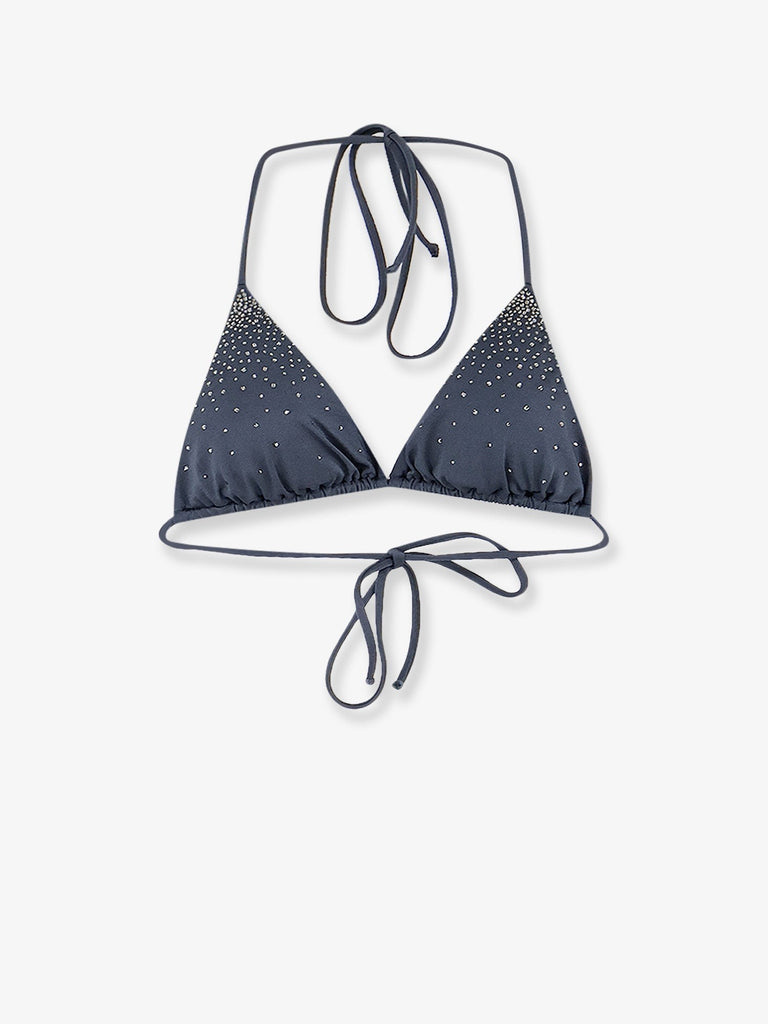 Annabelle rhinestone bikini top