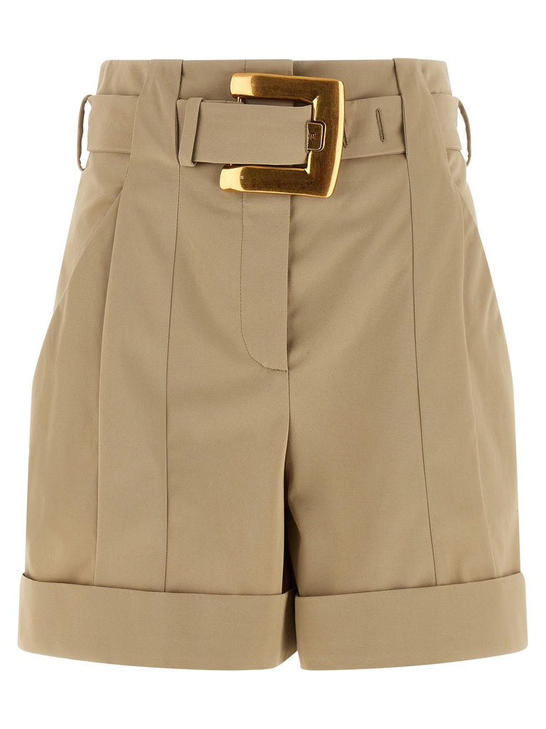 'Anthem' buckle shorts