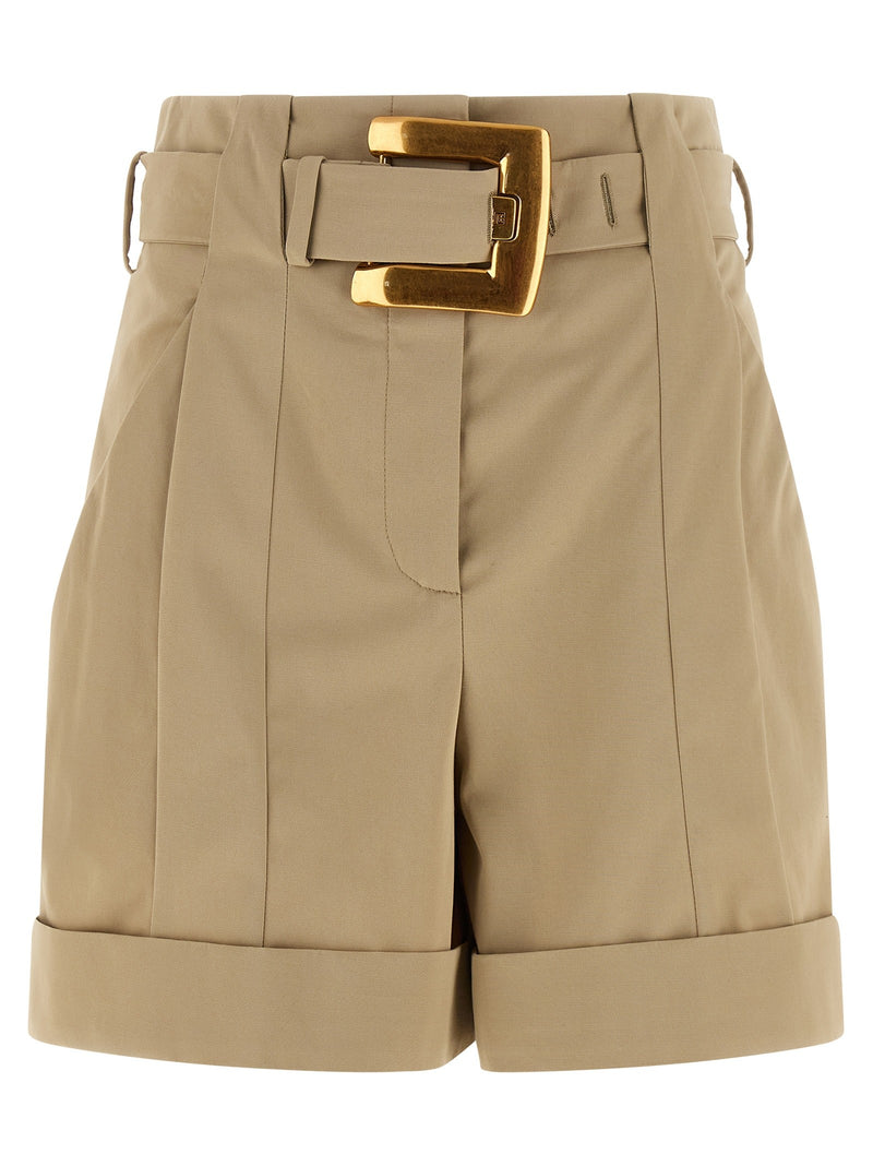 'Anthem' buckle shorts