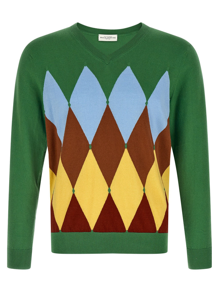 Argyle sweater
