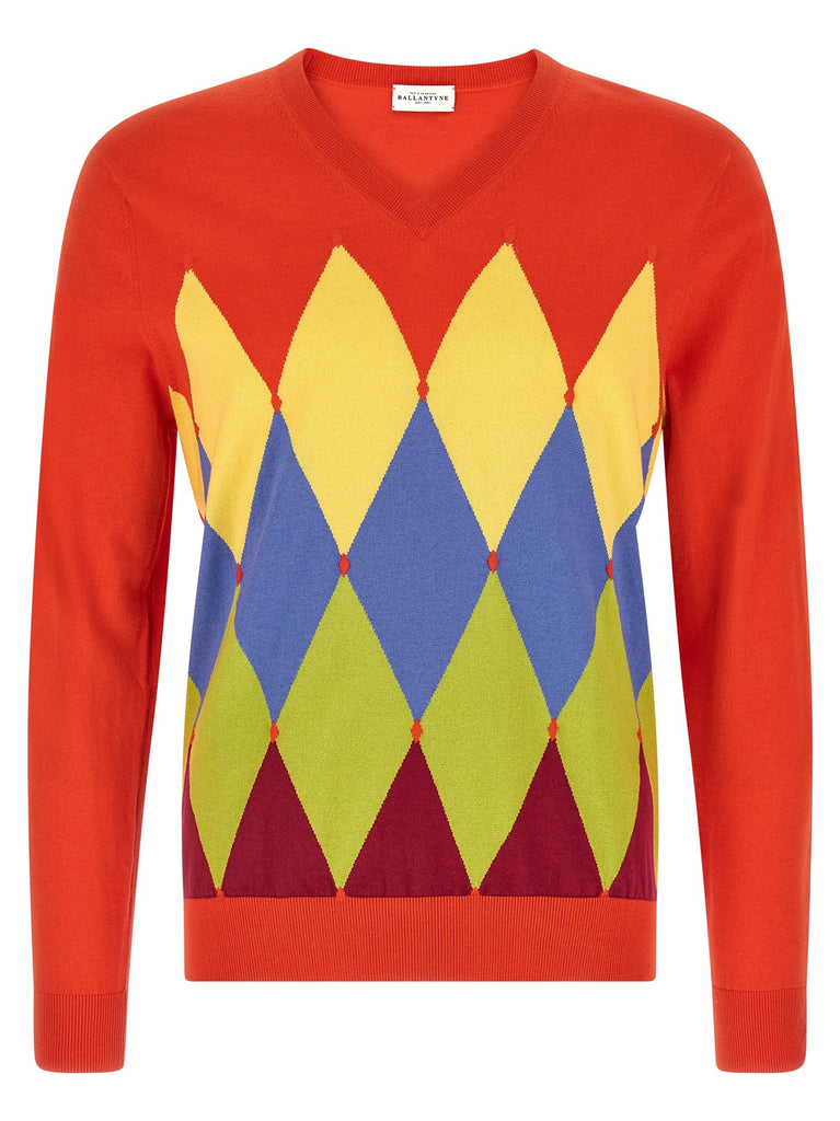 Argyle sweater