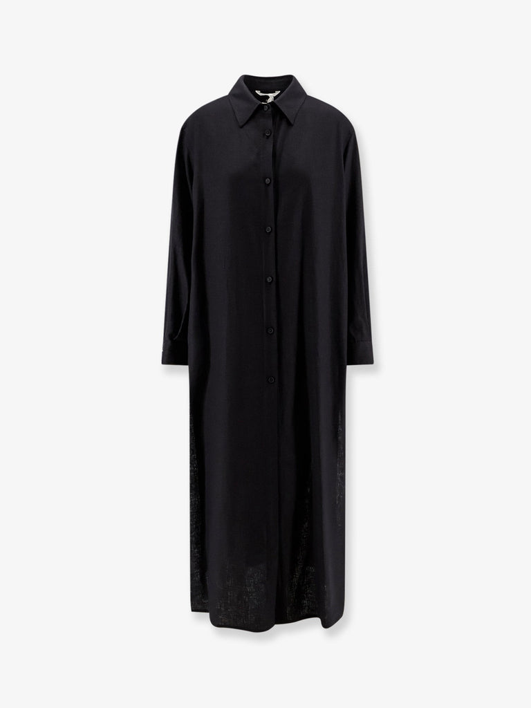 Arigliano viscose and linen chemisier dress