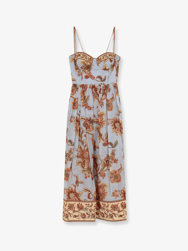 Aster Corset cototn midi dress