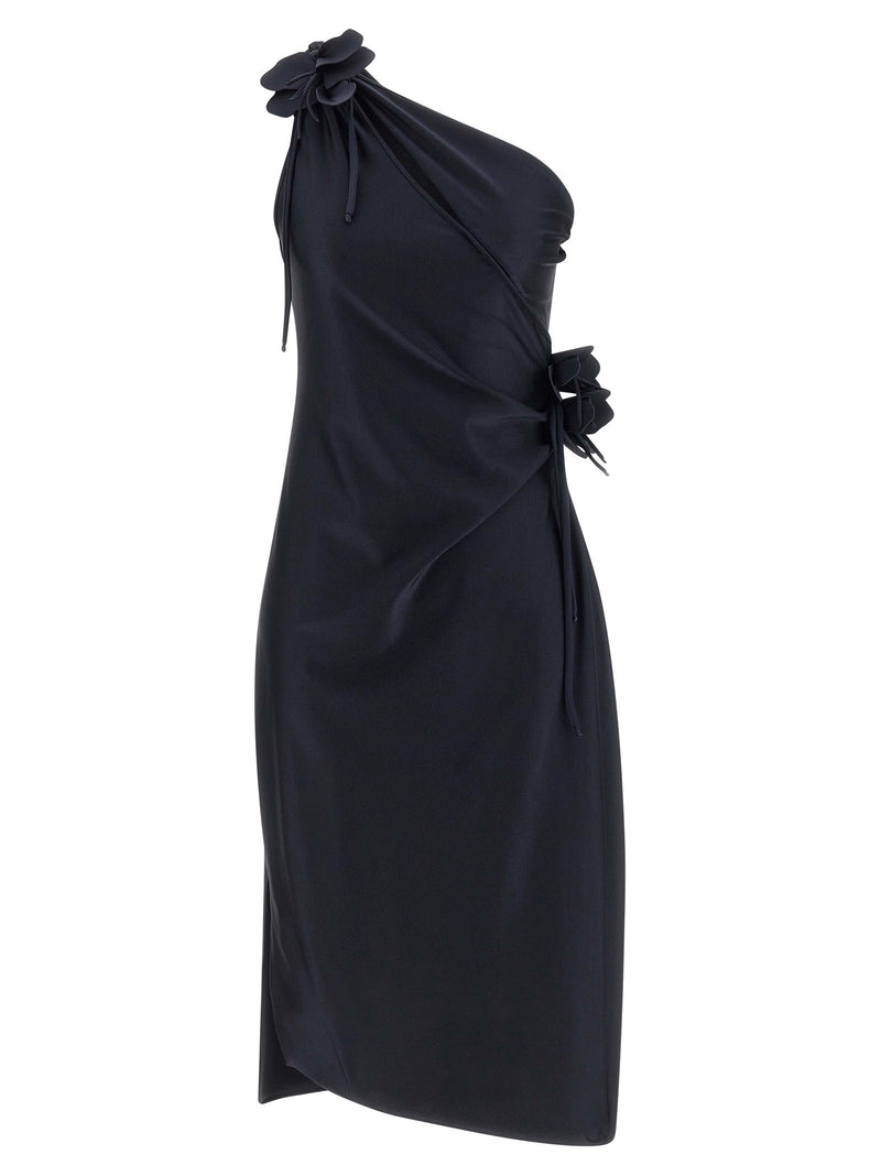 'Asymmetric Mini Flower' dress