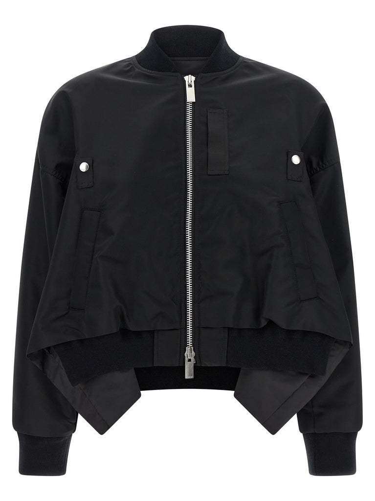 Asymmetrical blouson bottom
