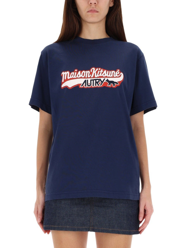AUTRY X MAISON KITSUNÉ LOGO T-SHIRT