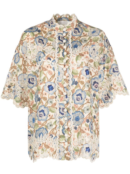 Zimmermann Shirts White