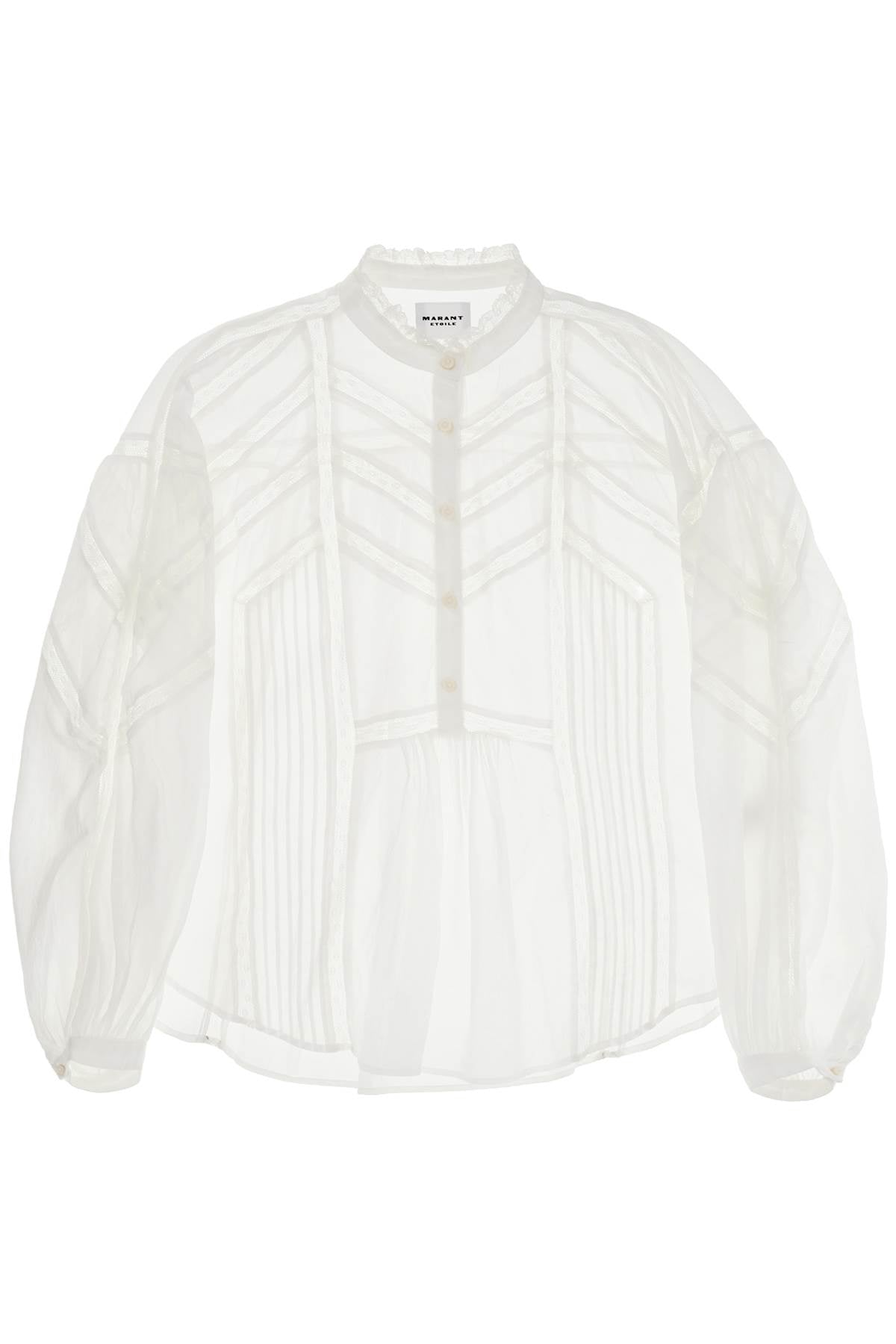 Isabel Marant Etoile Cotton Gelma Blouse For   White