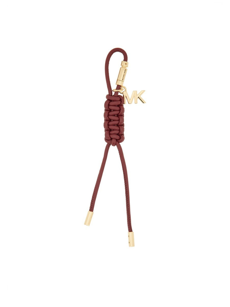 BAG CHARM WITH LOGO