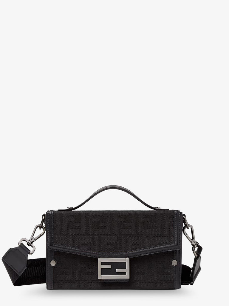 Baguette Soft Trunk FF fabric crossbody bag
