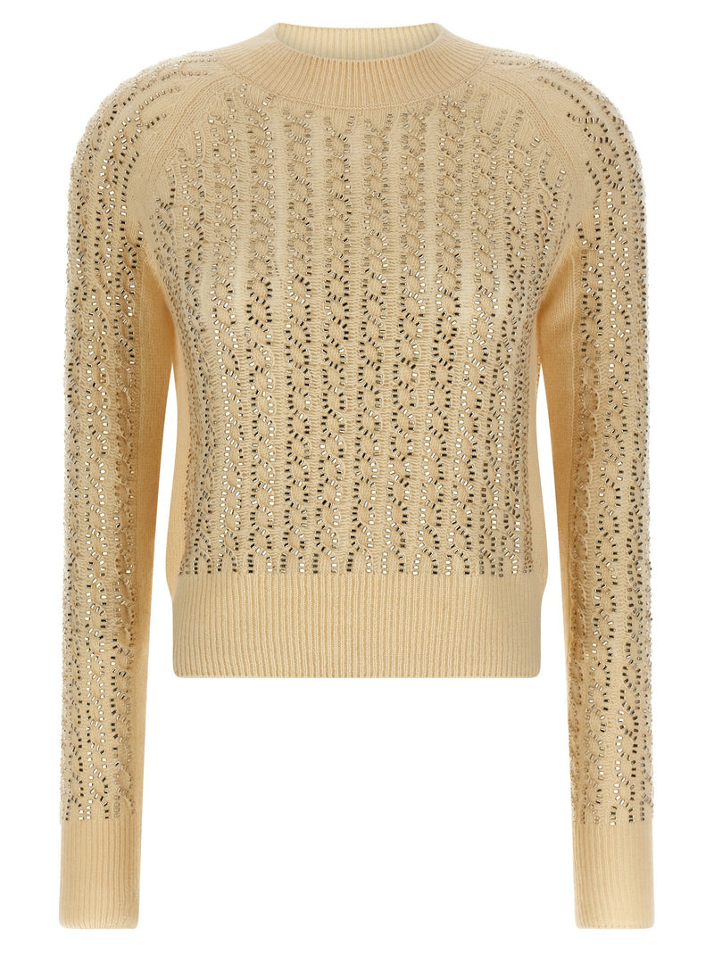 Baguette studded sweater