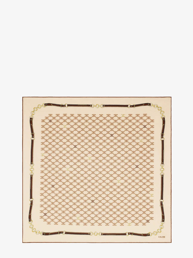 Bandana silk foulard