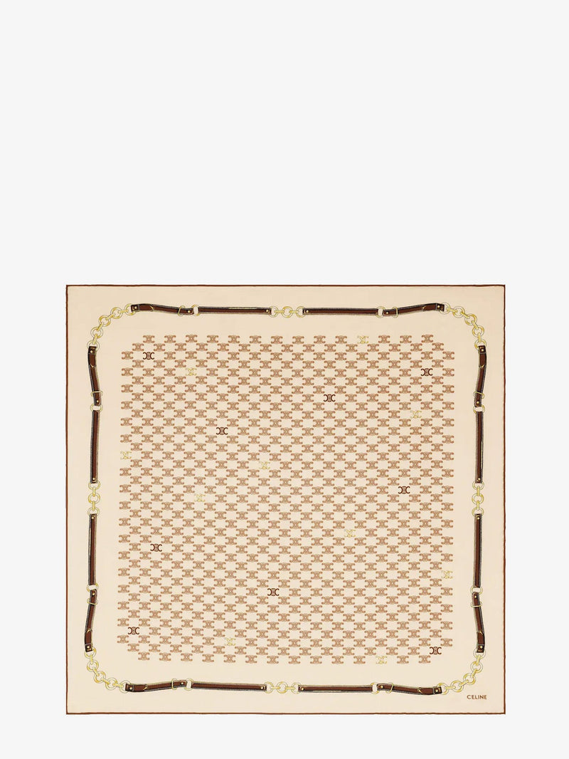 Bandana silk foulard