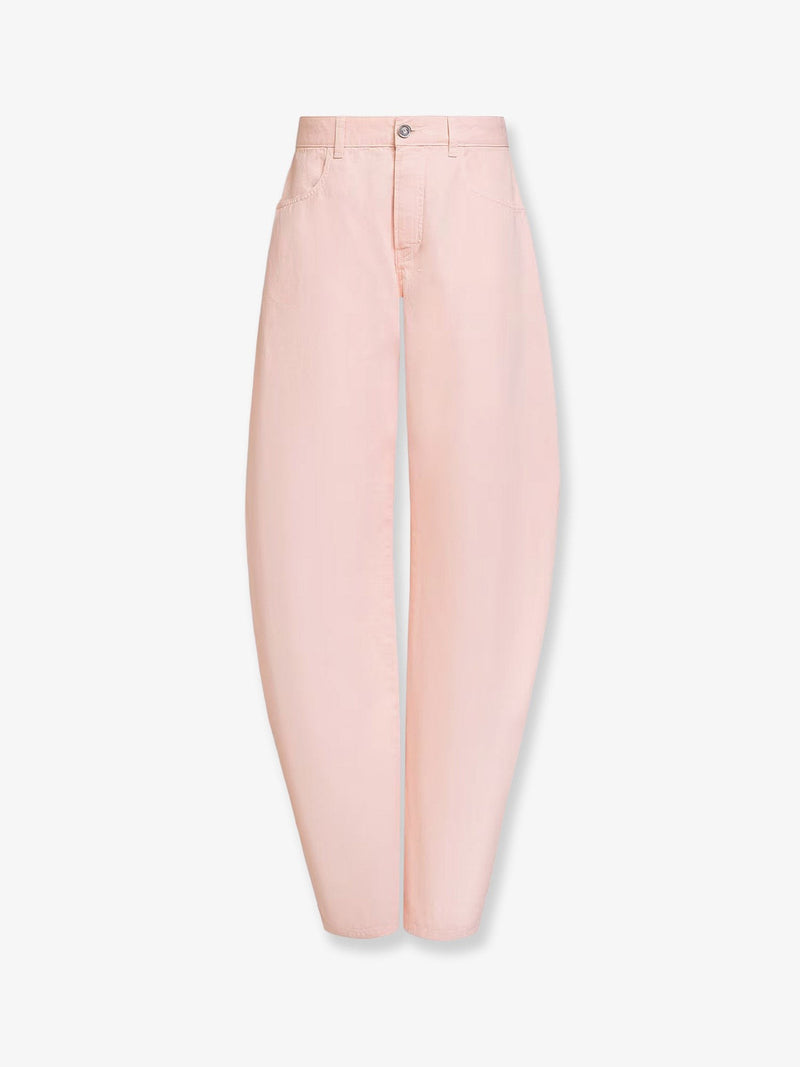 Barrel fit denim trousers