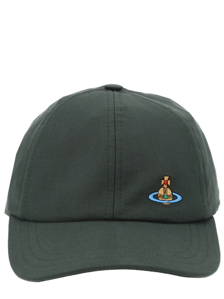 BASEBALL CAP WITH "ORB" DETAIL