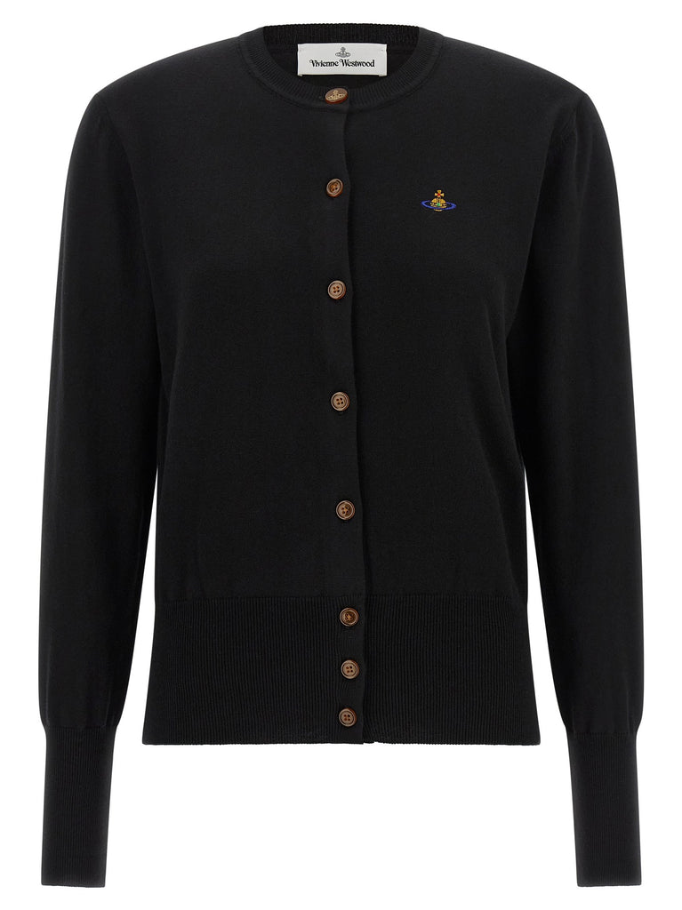 'Bea' crew-neck cardigan
