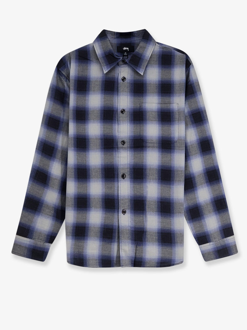 Beach Ombre Plaid madras cotton shirt