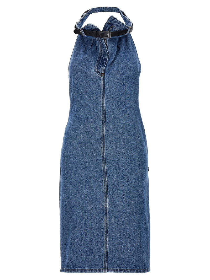 'Belt Halter Neck' dress