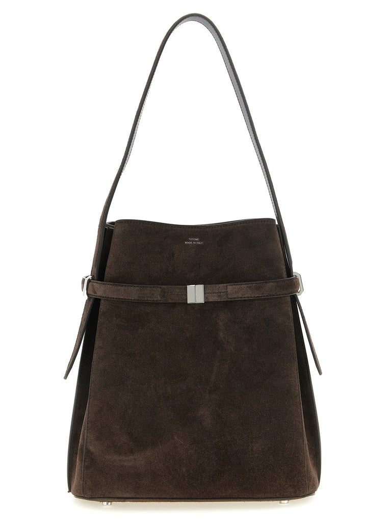 'Belted Bucket' shoulder bag