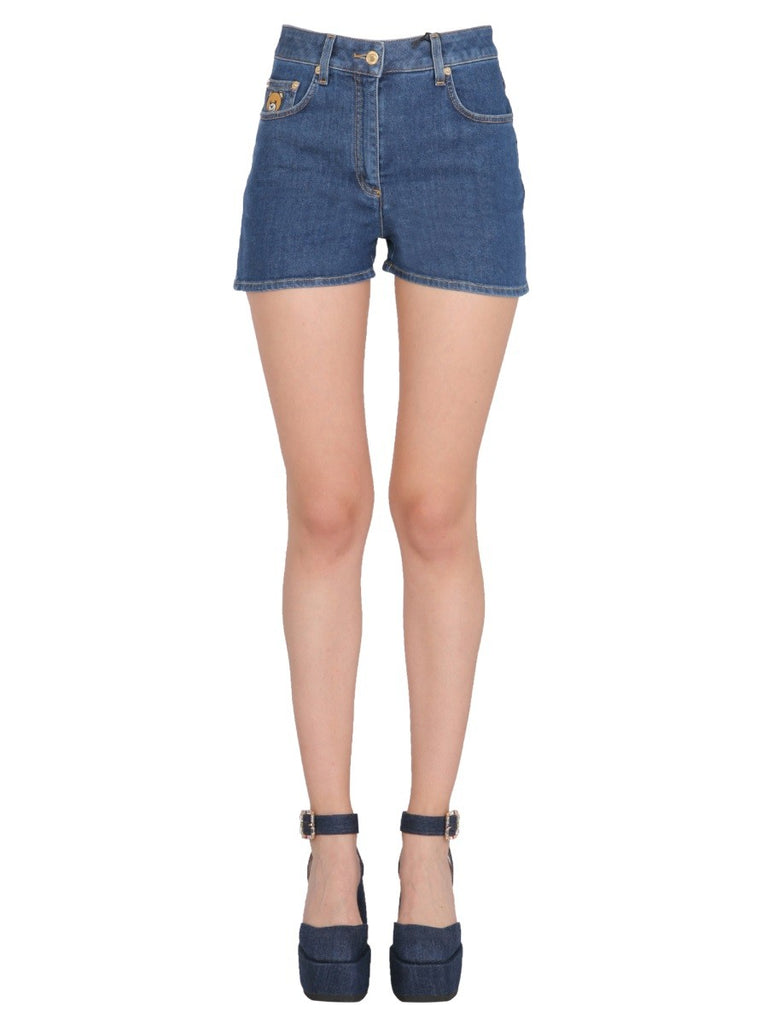 BERMUDA WITH EMBROIDERED TEDDY