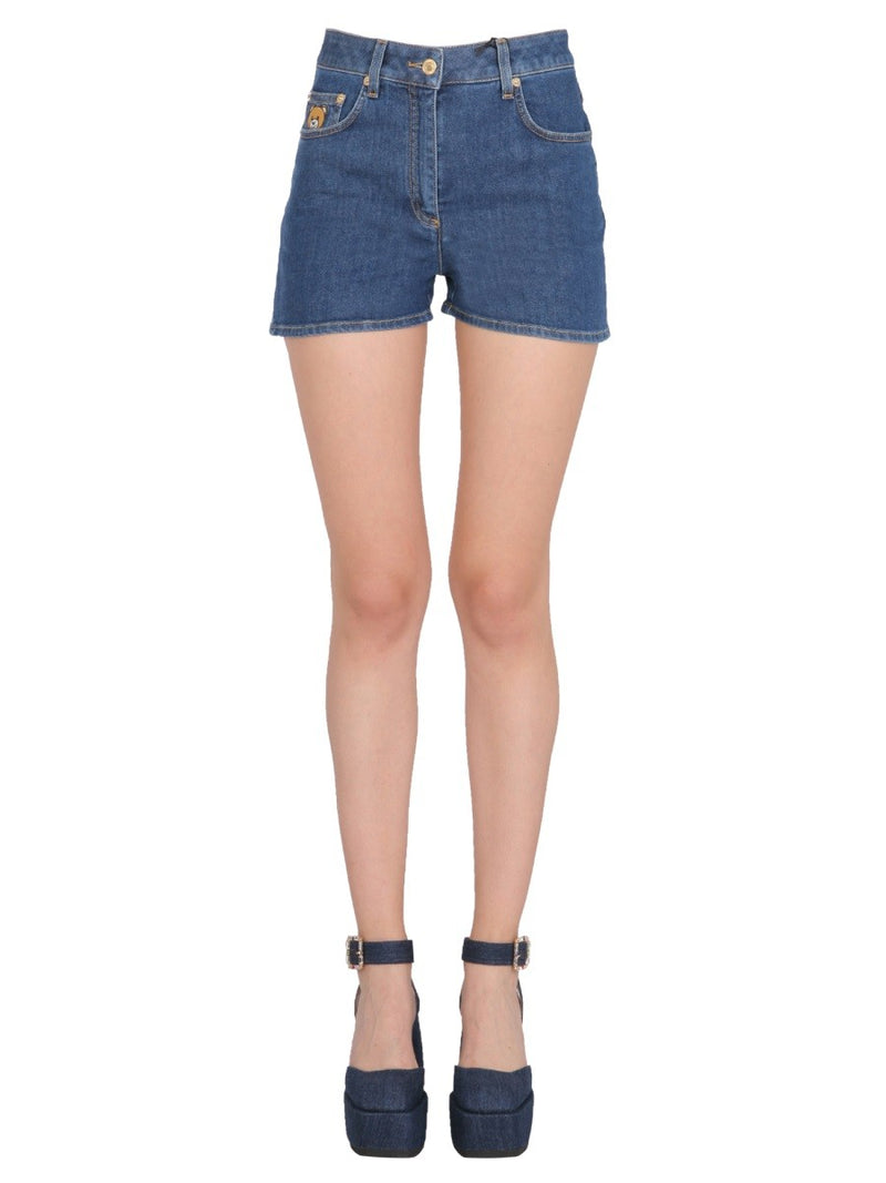 BERMUDA WITH EMBROIDERED TEDDY