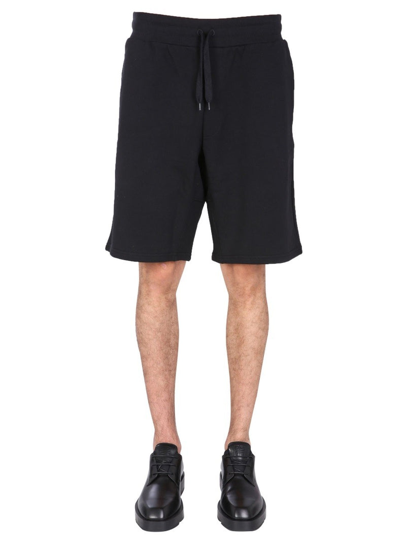 BERMUDA WITH LOGO EMBROIDERED