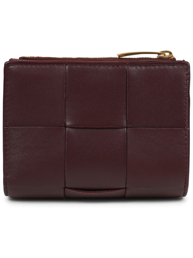 BI-FOLD WALLET WITH ZIPPER SMALL