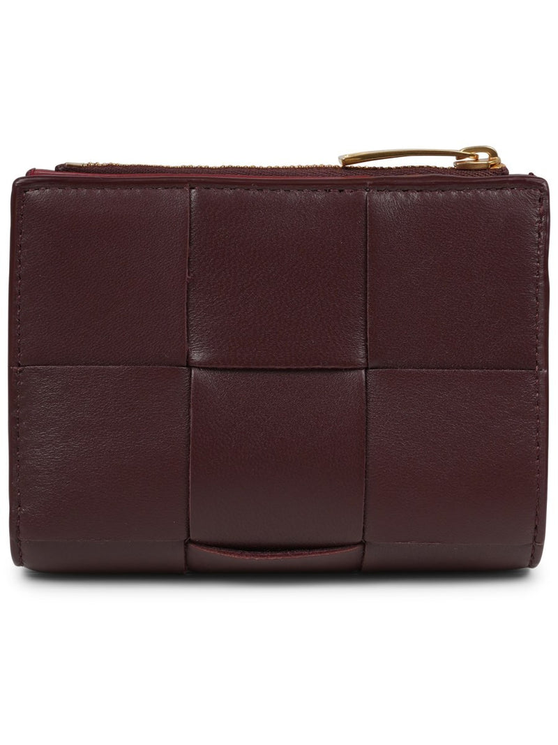 BI-FOLD WALLET WITH ZIPPER SMALL