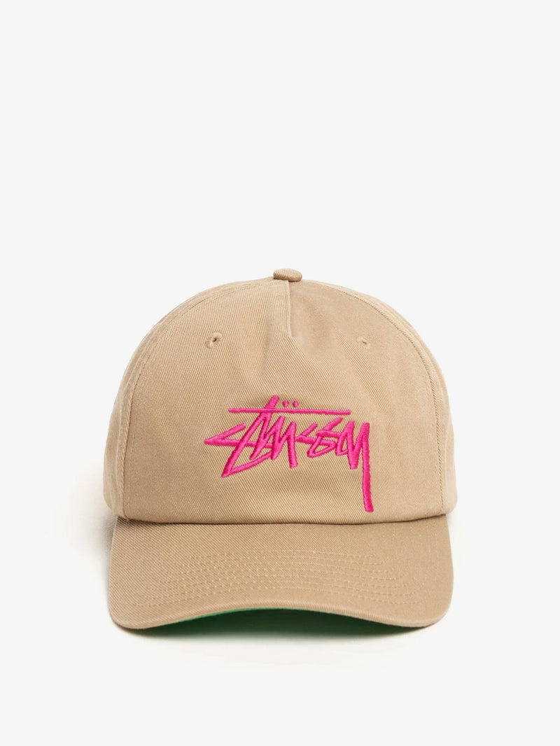 Big Stock Mid Depth cotton baseball hat