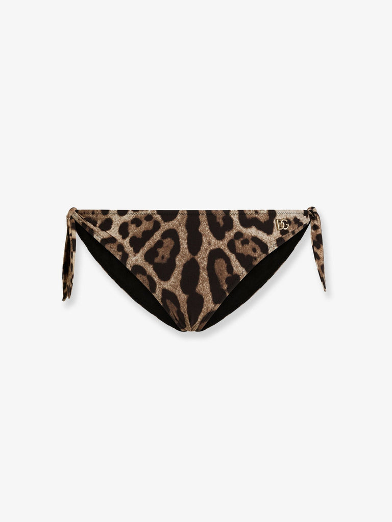 Bikini Slip with animal print
